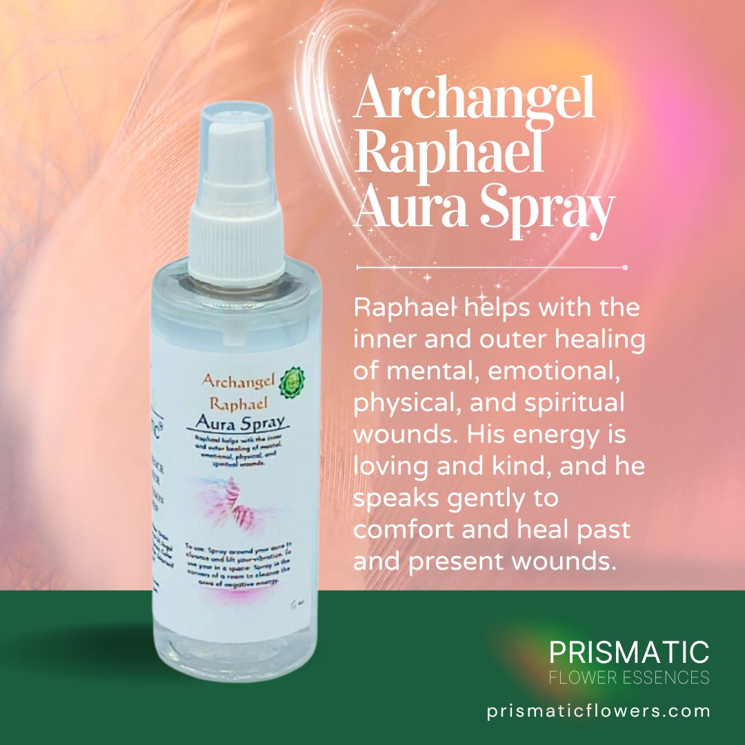 Archangel Raphael Spray – Healing & Aura Cleansing Mist (4 oz.)