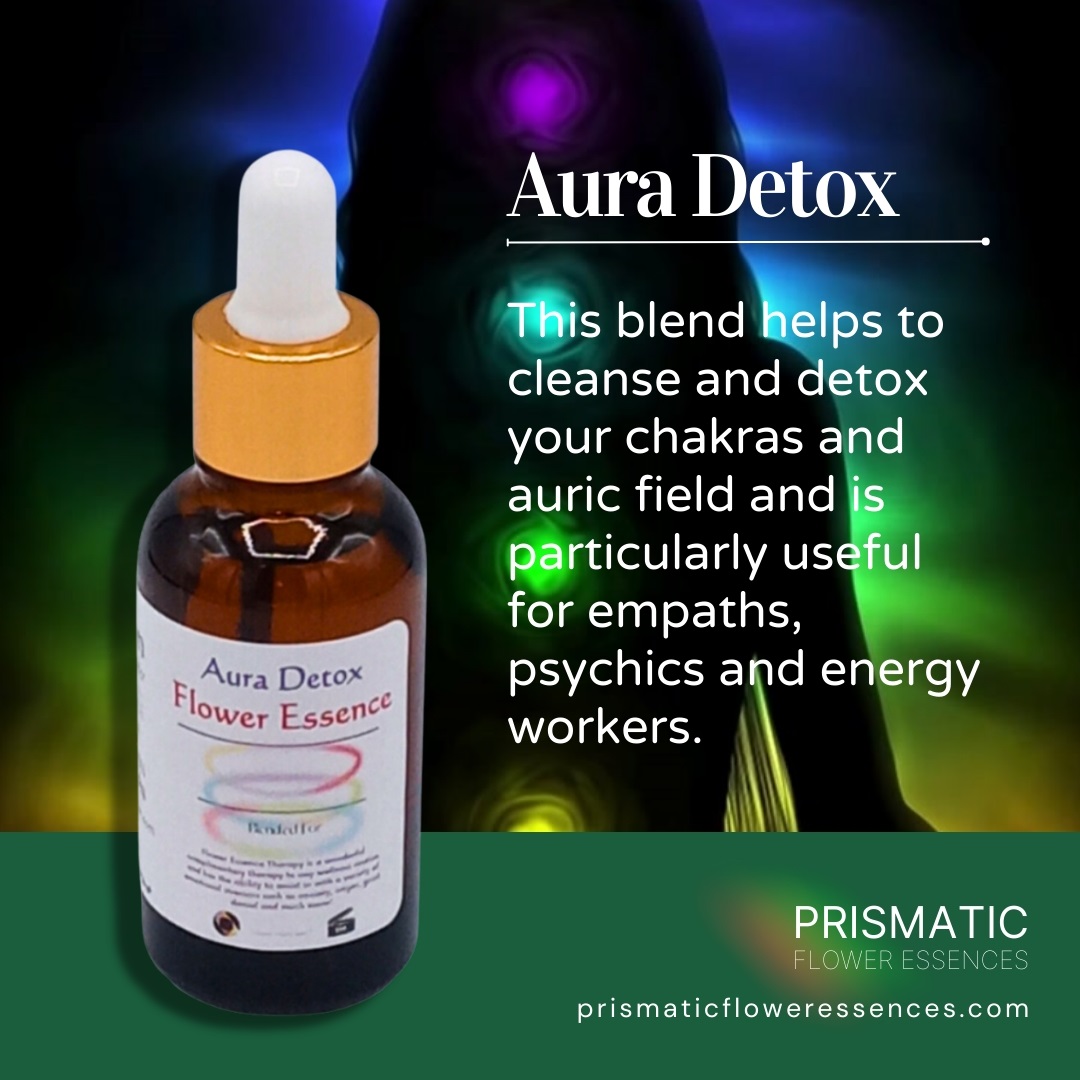 Aura Detox Flower Essence Blend (1 oz.)