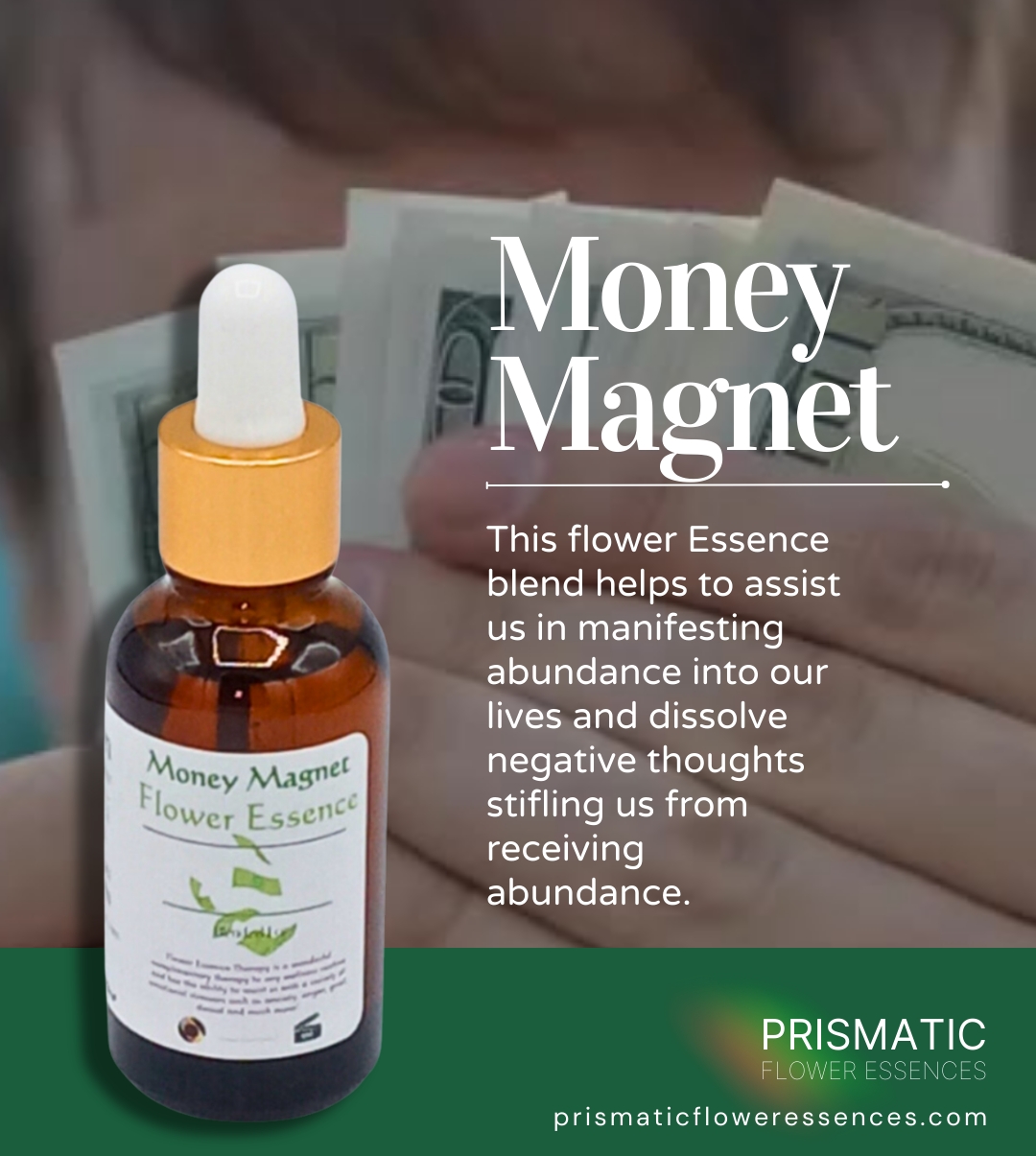 Money Magnet Flower Essence Blend (1 oz.)